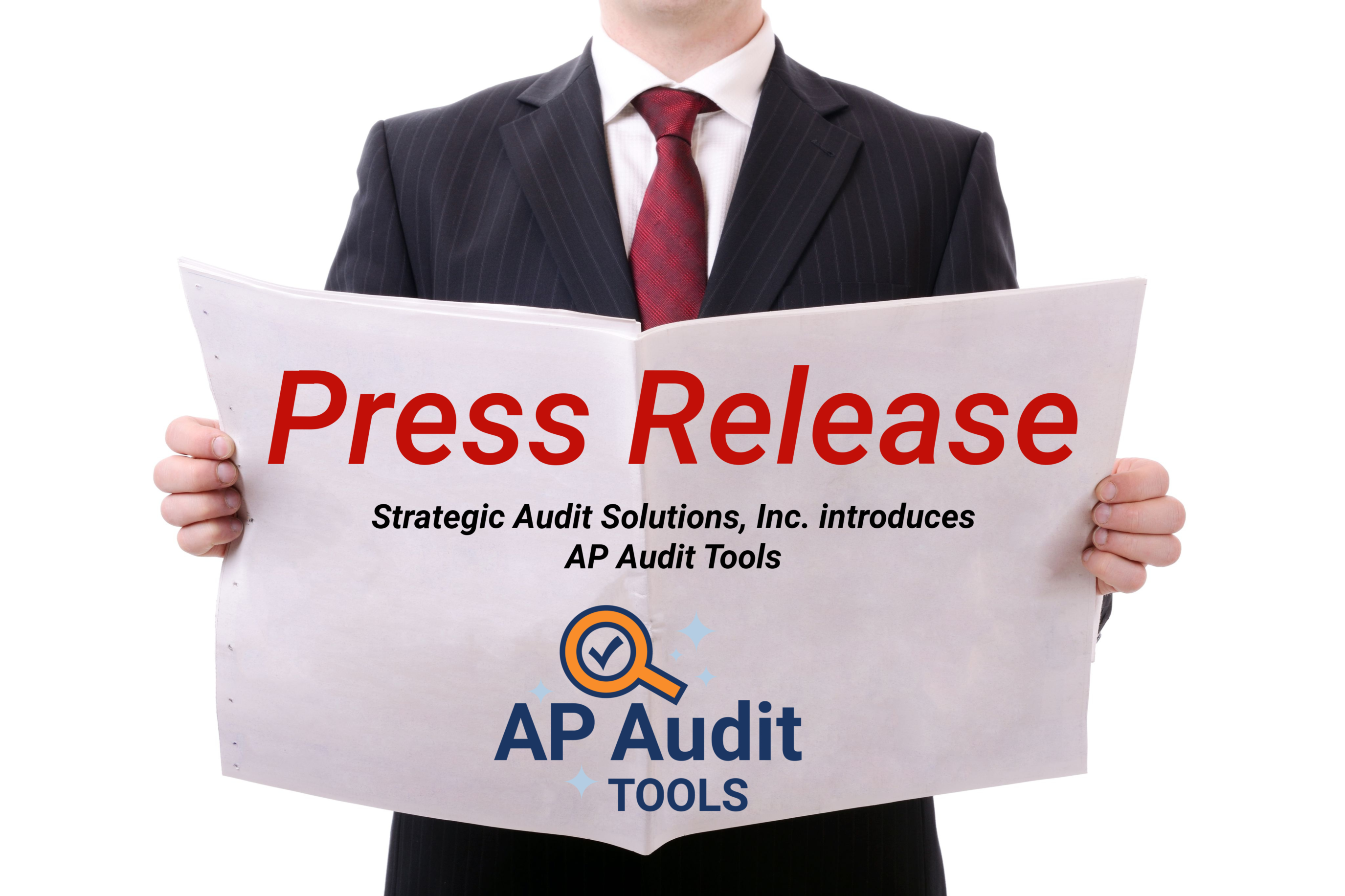Man reading AP Audit tools press release
